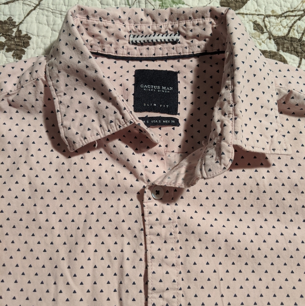 Light pink casual shirt